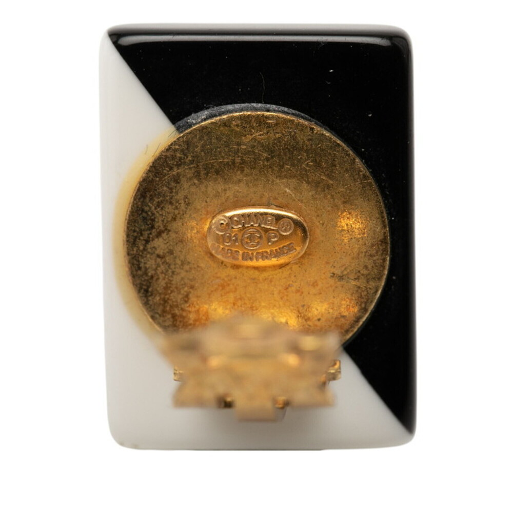 CHANEL Black Logo Earrings - Picture 3 of 3